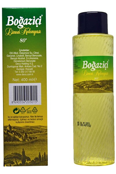 Boğaziçi Limon Kolonya 80° 400 ml