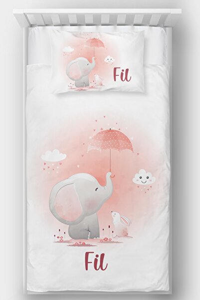 Homamia Elephant Themed Single Bedspread