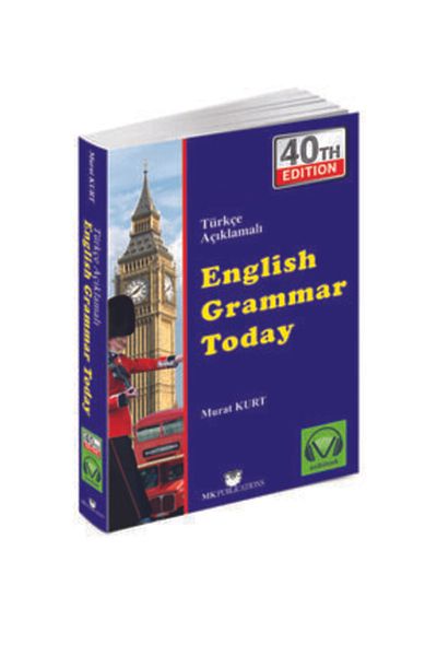 MK Publications English Grammar Today - 40th Edition - English Grammar Murat Kurt + Robin Hood Story