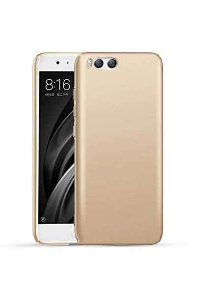 Molly Xiaomi Mi 6 Uyumlu Gold Mat Silikon Kılıf