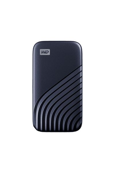 WD My Passport 2Tb Wdbagf0020Bbl-Wesn 1050Mb/S Read USB 3.2 Gen 2 Gold Portable Ssd Disk