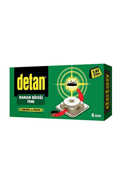 Detan Hamam Böceği / Böcek Yemi 6 Adet