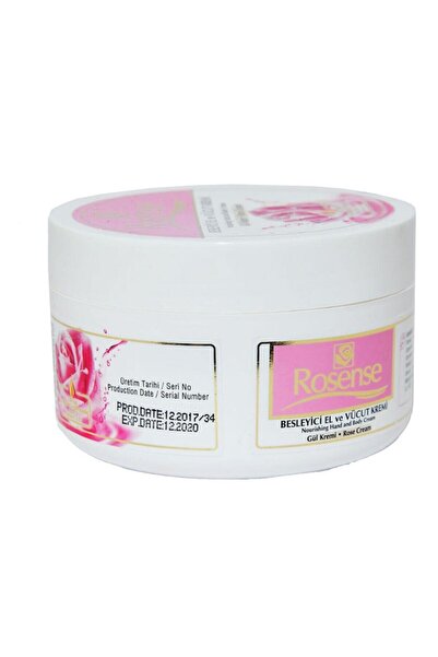 Rosense Nemlendirici Gül Kremi 250 Ml