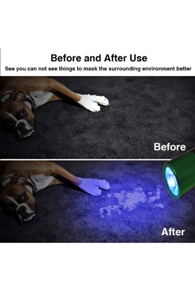 hitteknoloji Uv Mor El Feneri - 395 Nm - Parmak Izi - Para Kontrol - Bakteri ...