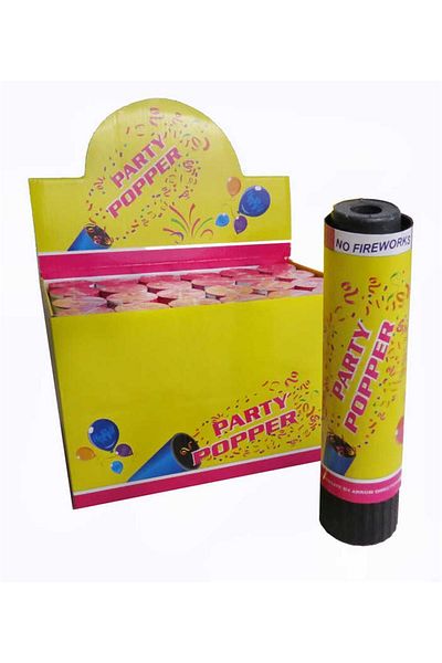Acar Süs Confetti Carnival Metalized Colorful 20 cm Package 1 Piece
