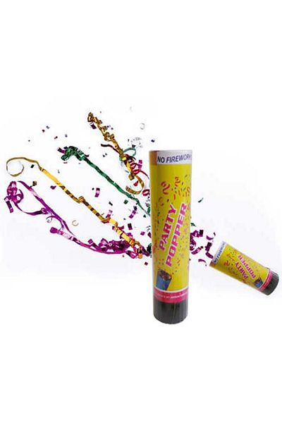 Acar Süs Confetti Carnival Metalized Colorful 20 cm Package 1 Piece