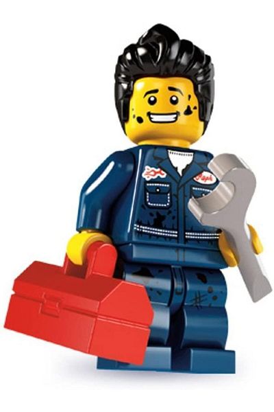 LEGO Minifigure - Series 6 - 8827 - Mechanic