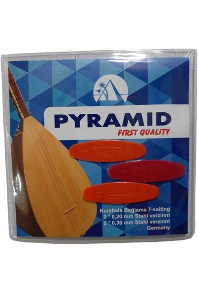 Pyramid First Qualıty Alman Uzun Sap Profosyonel Düzey Bağlama Saz Takım Tel ...