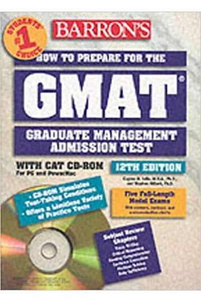 Barrons كيفية التحضير لاختبار التحكم في إدارة التخرج Gmat