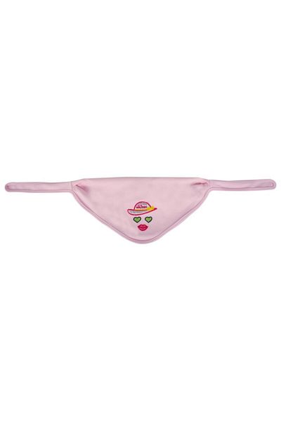 Sevi Bebe Luxury Scarf Apron Pink