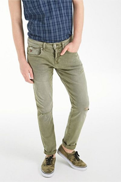 Ltb Ανδρικό πράσινο παντελόνι Joshua Dry Moss Wash
