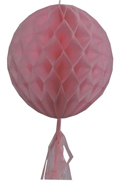 Acar Süs Açık Pembe Petek Püsküllü Süs Adet:1-kl:120 En:25cm Boy:85cm