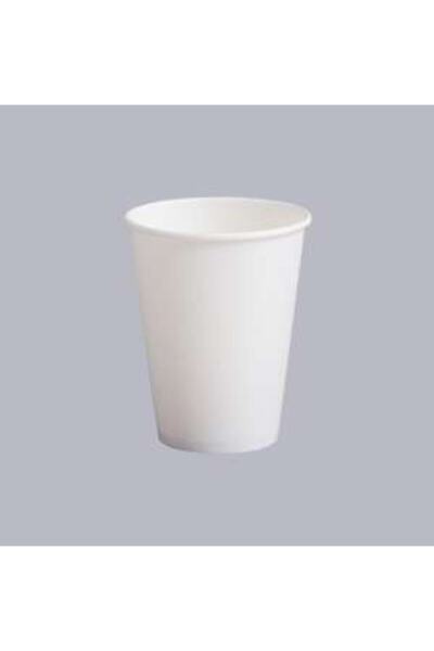 zs mağazası كوب ورقي أبيض 14 أونصة 50 حبة