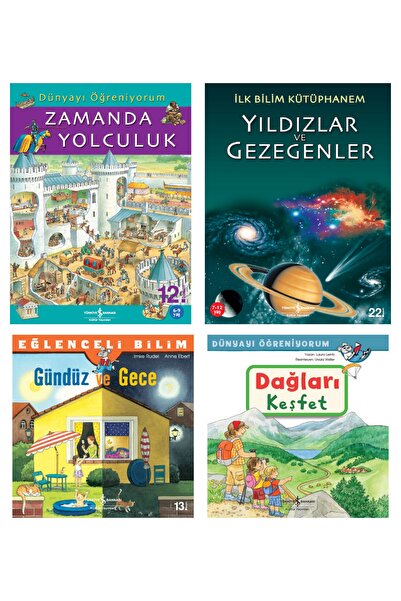 TÜRKİYE İŞ BANKASI KÜLTÜR YAYINLARI السفر عبر الزمن + النجوم والكواكب + النها...