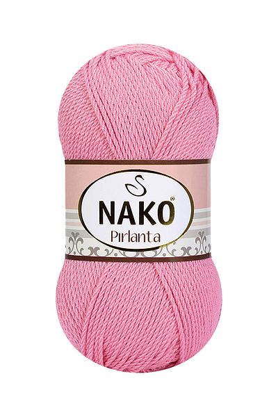 NAKO Diamond 06740 (Pink) Amigurumi Hand Knitting Yarn/Wool 5 Pcs