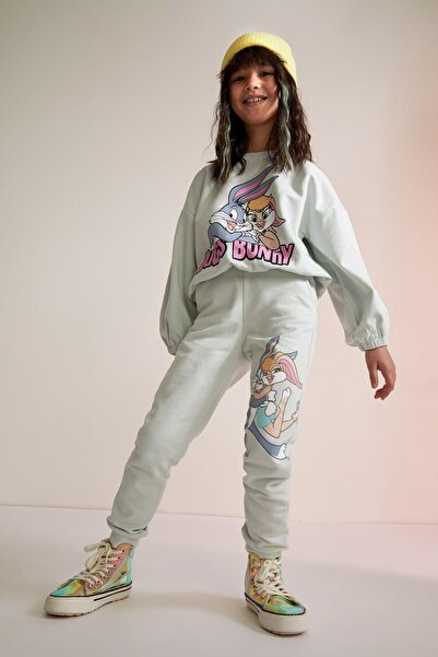 DeFacto Girl's Bugs Bunny Licensed Jogger Sweatpants