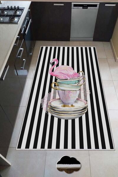 MODANOİVA Leke Tutmaz-kaymaz-tabanli-mutfak-halisi