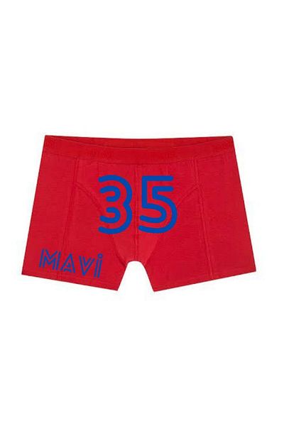 BoxerMasters Ανδρικό Red Blue 35 Written Boxer