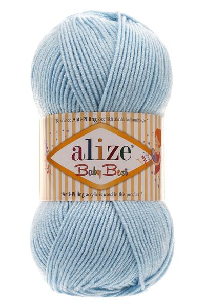 Alize Baby Best Anti-pilling Baby Knitting Yarn 40 Μπλε
