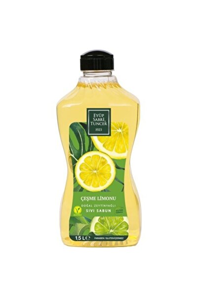 Eyüp Sabri Tuncer Çeşme Lemon Natural Olive Oil Liquid Soap 1.5 Lt