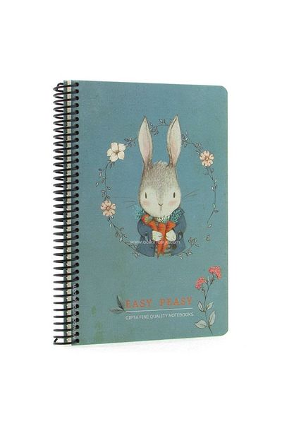 Gıpta Easy Notes Medium Size Checkered Hard Cover Notebook 120 Sheets