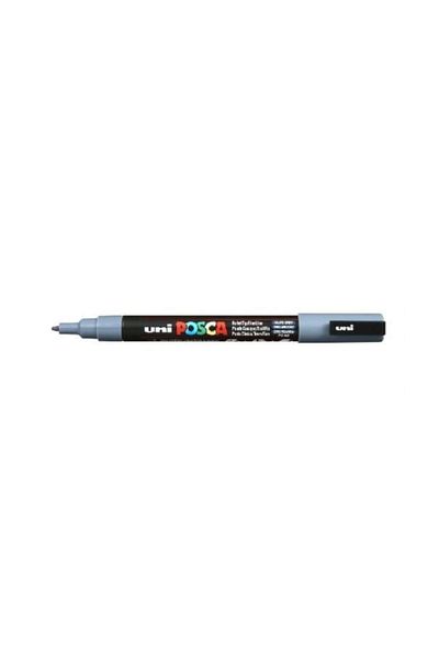 Uni Posca Water Based Poster Marker 0.9-1.3 Mm Lead Gray Pc-3m