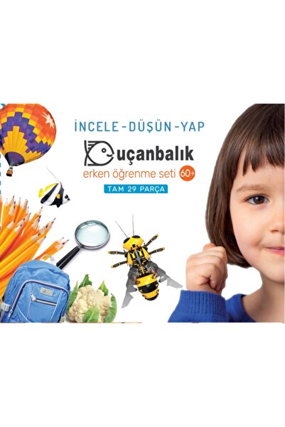 Uçanbalık Yayıncılık 60+ Erken Öğrenme Seti