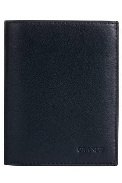 Grande Men's Leather Wallet 1412 - Black