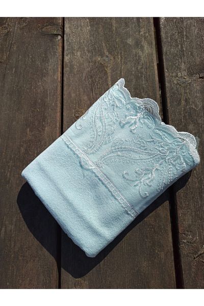Çeyiz Bahçesi Swan Nile Green Velvet Πετσέτα 50&90