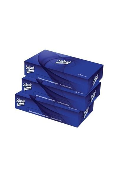 Selpak Box Wipes 100x3pcs