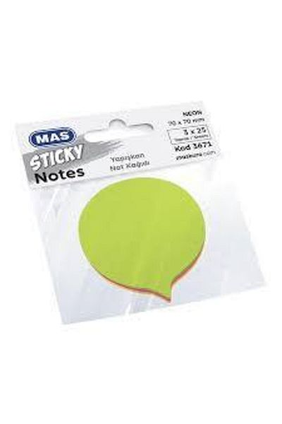 Mas 3671 Sticky Note Paper Balloon