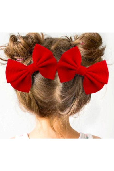 Petityu Fundita - Agrafa elastica cu fundita Scrunchy potrivita pentru orice an - Accesorii pentru par Blue Daisy