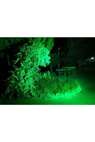 Taled 100 Watt Slim Kasa Smd Led Projektör Dış Mekan Yeşil