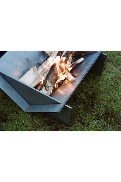 ROBUST Home garden Robust Porto 550 Izgaralı Bahçe Şöminesi Ateş Çukuru Soba Mangal