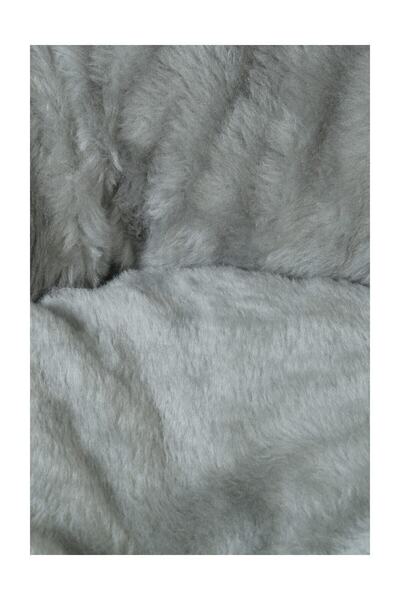 CatHouse Twobox Pufy Cat Dog Bagel Bed Gray 80x80 Cm