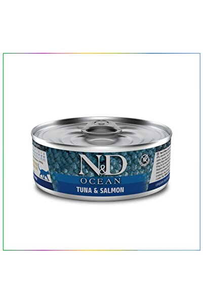 N&D Ocean Ton Balığı & Somon Kedi Konservesi 70 gram
