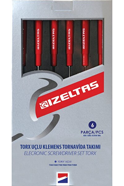 Genel Markalar 4530001006 Torx Uçlu Klemens Tornavida Takımı 6 Parça