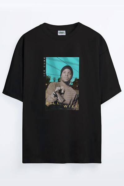 Grove Fashion Μπλουζάκι Ice Cube Printed Rapper Unisex Oversize