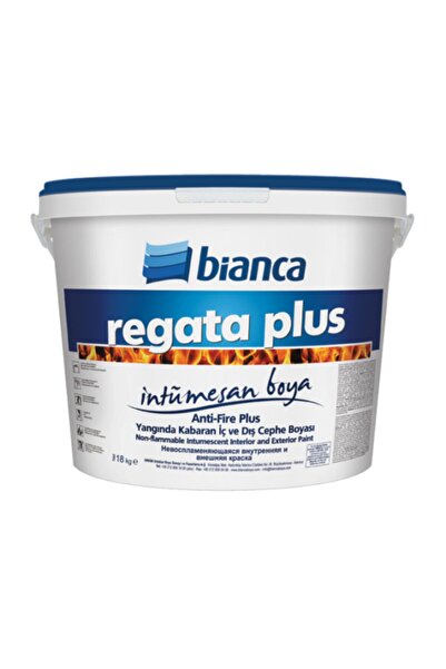 Bianca Regata Plus (anti-fire Plus) Yangında Kabaran (lntümesan) Boya 18kg
