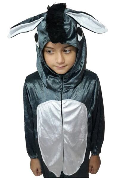 Genel Markalar Siyah Eşek Kostümü, Rahat ve Eğlenceli Tasarım, Eğlence ve Par...