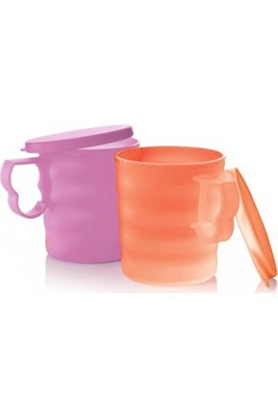Tupperware Turuncu Mor Eko Bardak 2'li