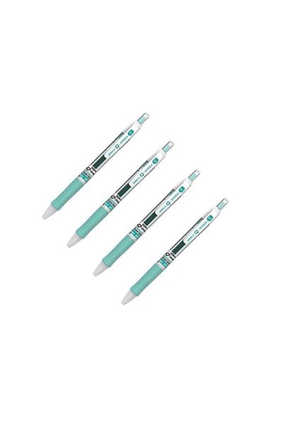 Dong-A Donga Q-knock 0.7 Gel Roller Pen Green 4 Pieces