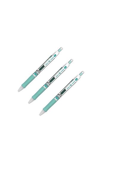Dong-A Donga Q-knock 0.7 Gel Roller Pen Green 3 Pieces