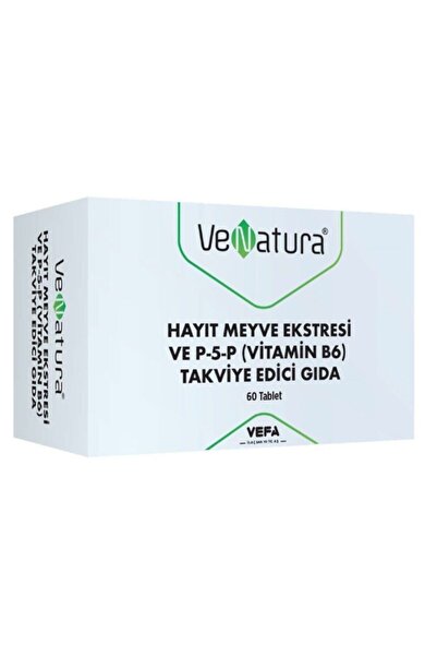 VeNatura Hayıt Meyve Ekstresi Ve P-5-p Vitamin B6 Takviye Edici Gıda 60 Kapsül
