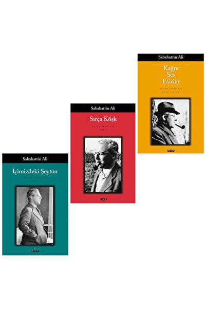 Yapı Kredi Yayınları Içimizdeki Şeytan - Sırça Köşk - Kağnı Ses Esirler ( Sab...