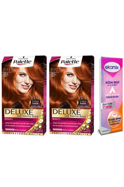 Palette Set Saç Boyası 7-77 Yoğun Parlak Bakır 2 Adet