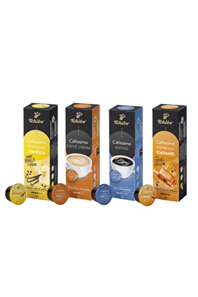 Tchibo سلسلة Cafissimo الخاصة - 4 × 10 كبسولات في عبوة جديدة