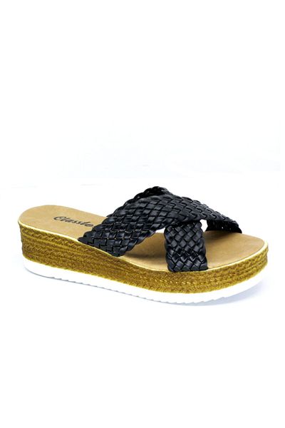 TRENDYSHOES Trendyshose 20s-172 Orgu Cross Papuci de zi cu zi confortabili