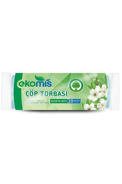 Ekomis Medium Garbage Bag 15 Li*7968* 25 Pieces