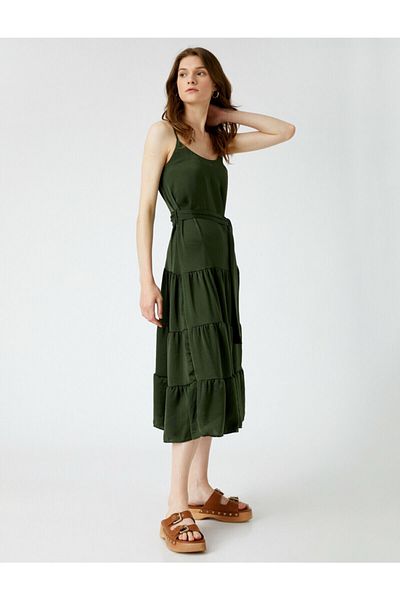 Koton Strappy φόρεμα με ζώνη